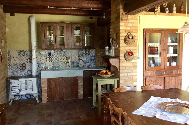 Vakantiehuis La Villa degli Ulivi - Landhaus mit privatem Po
