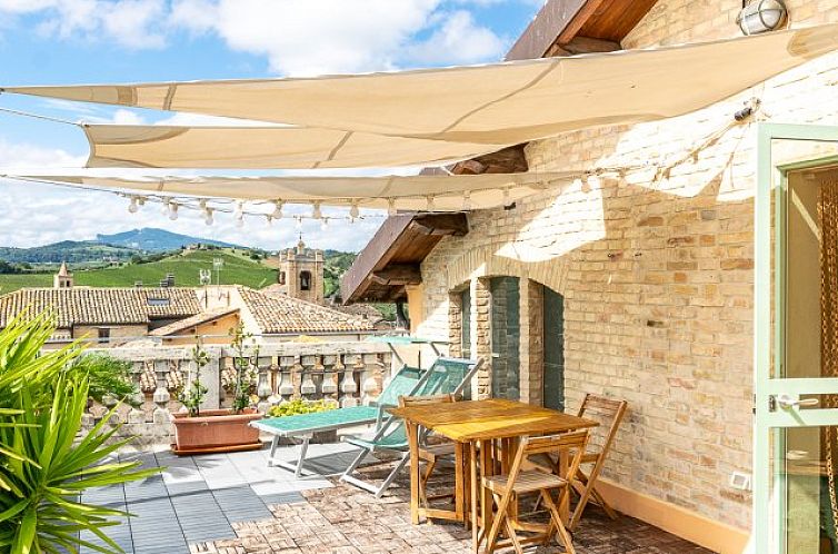 Vrijstaande woning in Offida