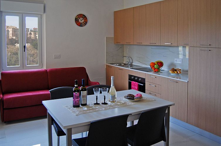 Appartement Residenz Borgo Offida mit großem Garten