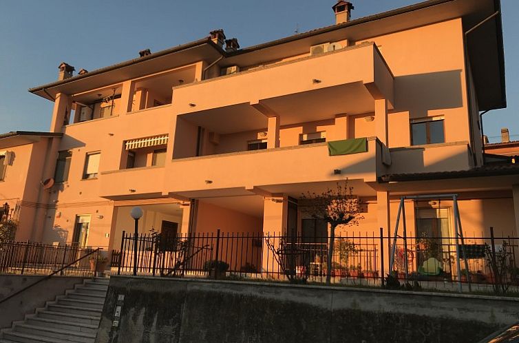 Vacation home Passignano in Italy, located in Passignano sul Trasimeno, offers a charming exterior with large terraces.
