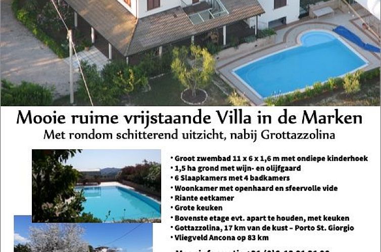 Vrijstaande woning in Belmonte Piceno