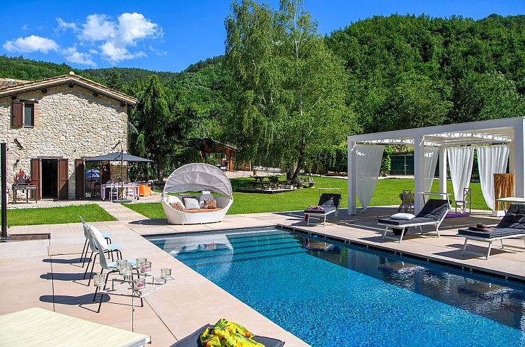 Unterkunft 0965605 - Ferienhaus Umbrien / Marken - Vakantiehuis Ferienvilla 'Casalino Galassi