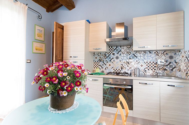 Appartement Wohnung 'La porcilaia' mit Privatparkplatz