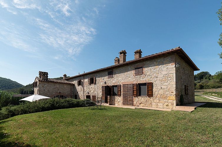 Vakantiehuis Villa mit privatem Pool zwischen Umbrien und La