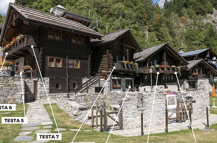 Appartement Chalet "Borgo Walser Testa 4"