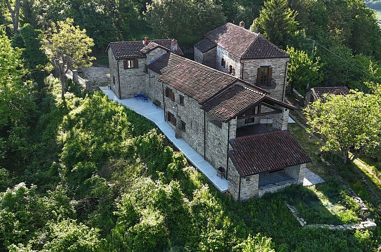 Unterkunft 09719305 - Ferienhaus Piemont - Vakantiehuis Cascina Bricco 'Ein Balkon in den Alpen