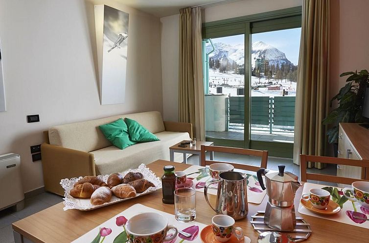 Appartement Teleo Vacanze - Olympisches Dorf Sestriere