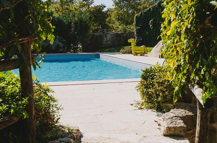 Vakantiehuis Freistehendes Ferienhaus in Karlovići mit Gart