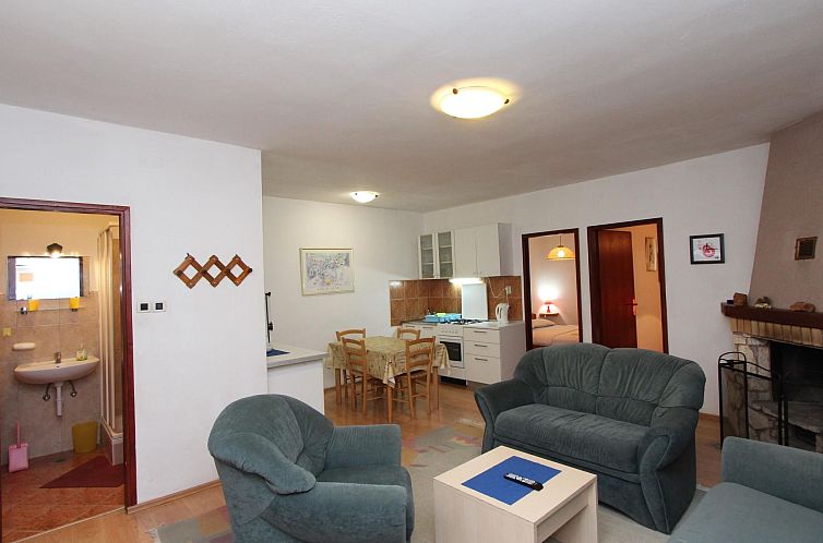 Appartement Nette Ferienwohnung in Rovinj mit Offenem Kamin