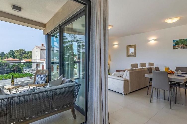 Appartement in Rovinj mit privatem Parkplatz