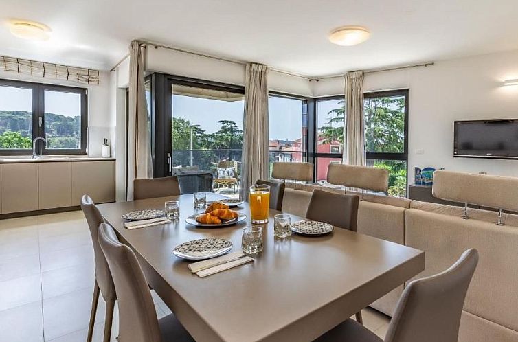 Appartement in Rovinj mit privatem Parkplatz