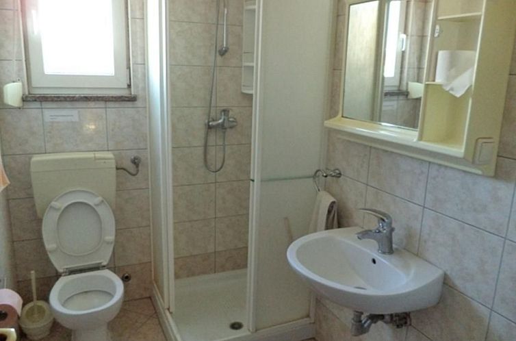 Appartement mit Balkon, für fünf Personen
