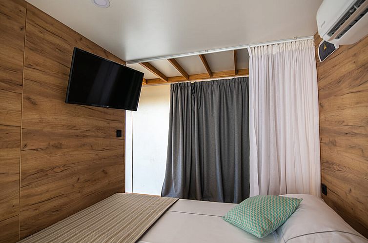 Two bedroom glamping safari loft tent