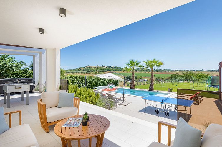 Unterkunft 1010989 - Ferienhaus Istrien - Vakantiehuis Villa Grofica, beheizter Pool, Taverne, Strandn