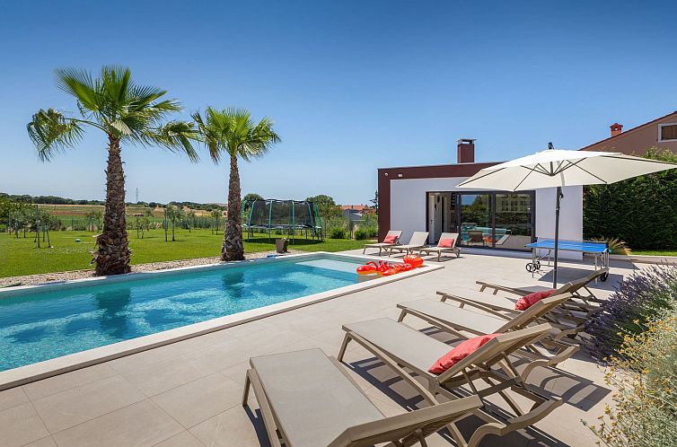 Vakantiehuis Villa Grofica, beheizter Pool, Taverne, Strandn