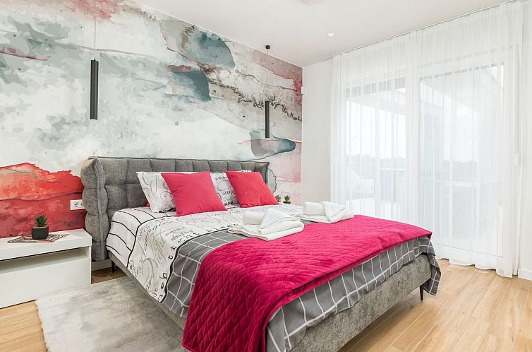 Vakantiehuis Villa Grofica, beheizter Pool, Taverne, Strandn