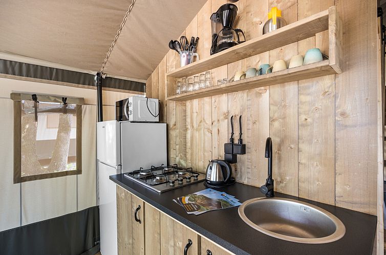 Safaritent + sanitair