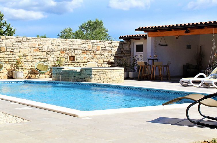 Vakantiehuis Gemütliches Ferienhaus mit Terrasse und Meerbl