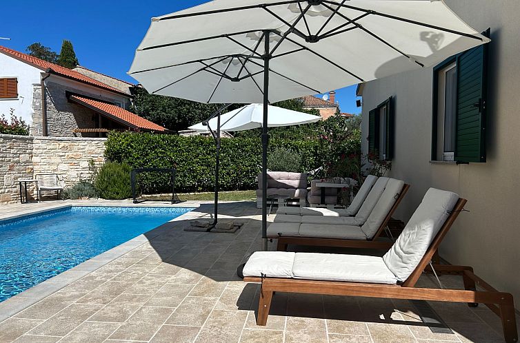 Unterkunft 10116614 - Ferienhaus Istrien - Vakantiehuis Neues Ferienhaus in Krnica mit Privatem Pool
