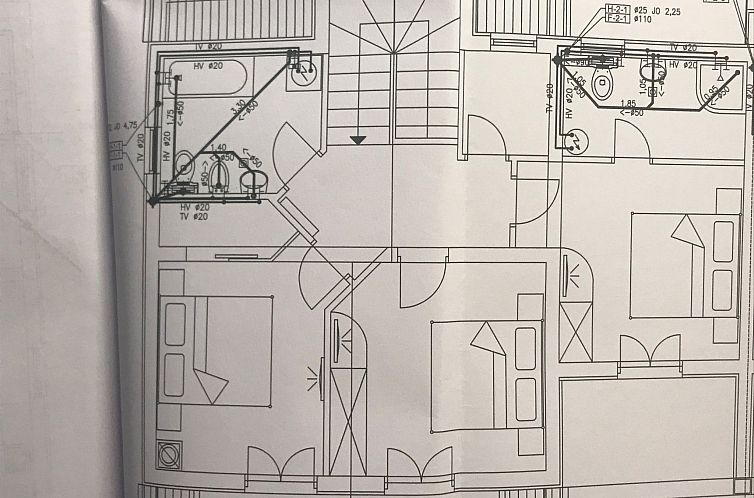 Vakantiehuis Neues Ferienhaus in Krnica mit Privatem Pool