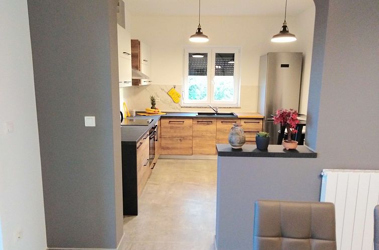 Vakantiehuis mit Terrasse, Grill und Garten