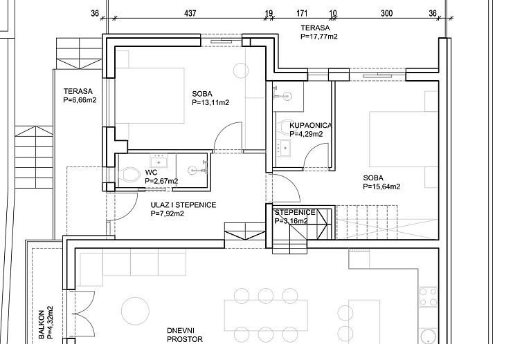 Geschakelde woning in Jakovici