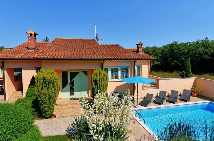 Unterkunft 10135312 - Ferienhaus Istrien - Vakantiehuis Villa Steffani in Kapelica, Istrien mit Pool