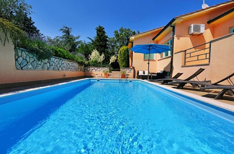 Vakantiehuis Villa Steffani in Kapelica, Istrien mit Pool