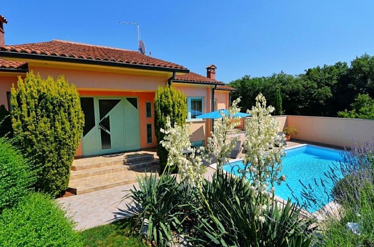 Vakantiehuis Villa Steffani in Kapelica, Istrien mit Pool
