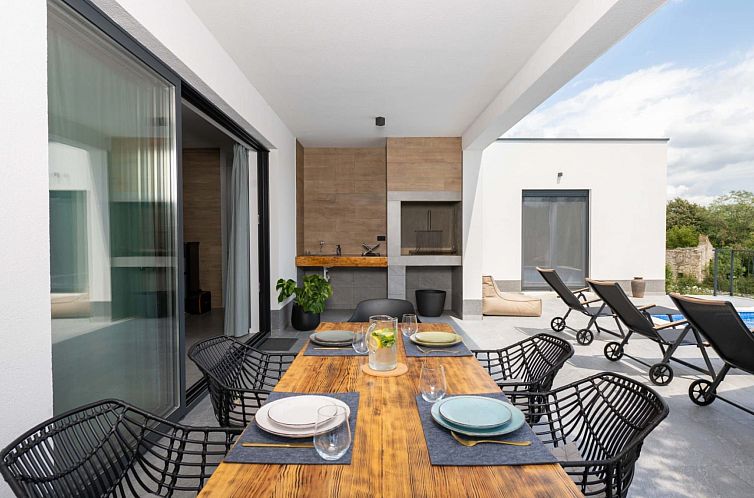 Vakantiehuis Villa Dream mit Pool nahe Labin