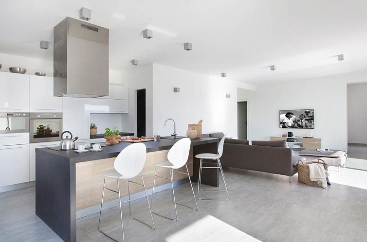 Vakantiehuis Moderne Villa Arsia mit Pool, gelegen in der N?