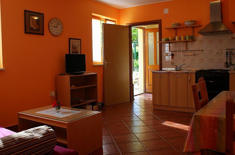 Vakantiehuis Charmantes Ferienhaus in Bartići mit Terrasse