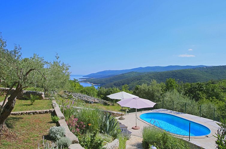 Unterkunft 1014265 - Ferienhaus Istrien - Vakantiehuis mit eigenem Pool und schönem Meerblick