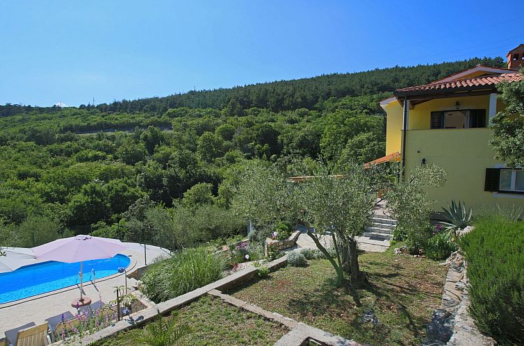 Vakantiehuis mit eigenem Pool und schönem Meerblick