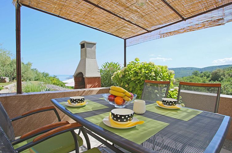 Vakantiehuis mit eigenem Pool und schönem Meerblick