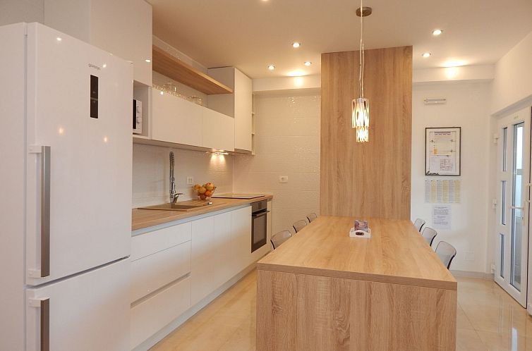 Appartement Idyllische, moderne Ferienwohnung direkt am Meer