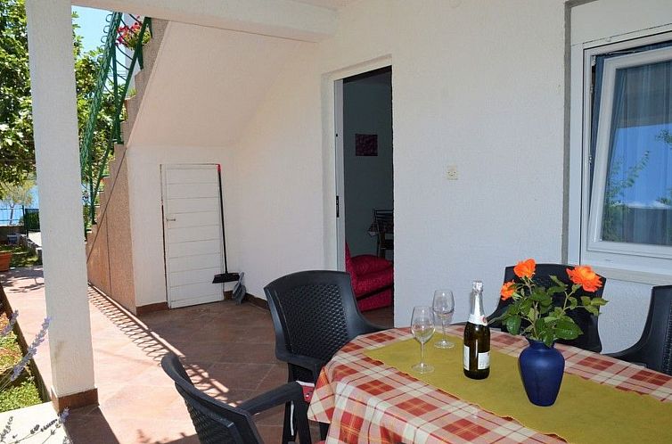 Appartement in Poljica mit privatem Parkplatz