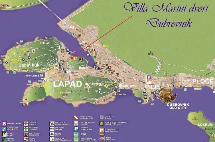 Appartement Elegante Ferienvilla Marini Dvori