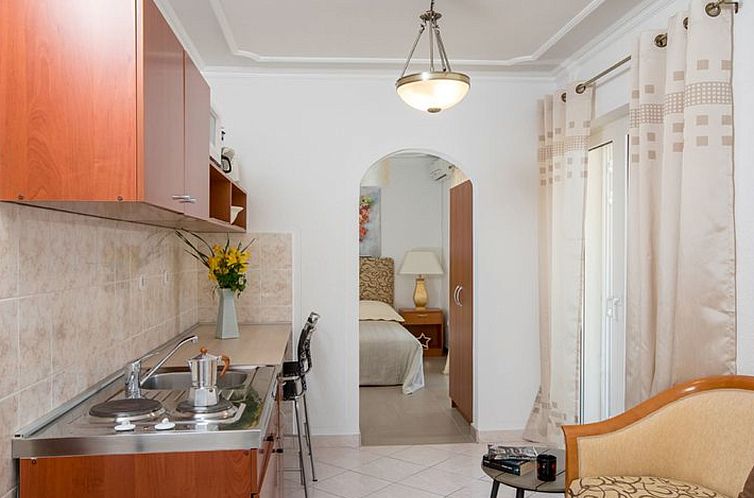 Appartement Mélanie C im ersten Stock einer Villa am Strand