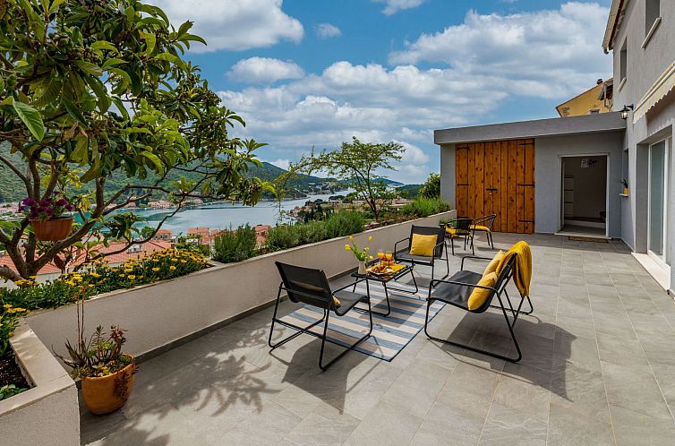 Unterkunft 1030920 - Ferienhaus Dalmatien - Vakantiehuis Moderne Villa mit Infinity-Pool und atemberaube