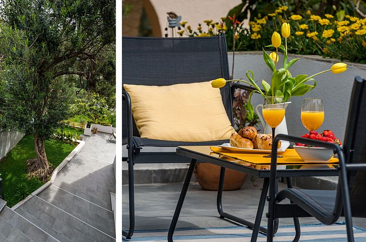 Vakantiehuis Moderne Villa mit Infinity-Pool und atemberaube