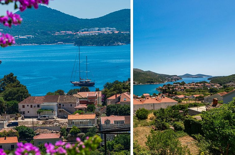 Vakantiehuis Moderne Villa mit Infinity-Pool und atemberaube