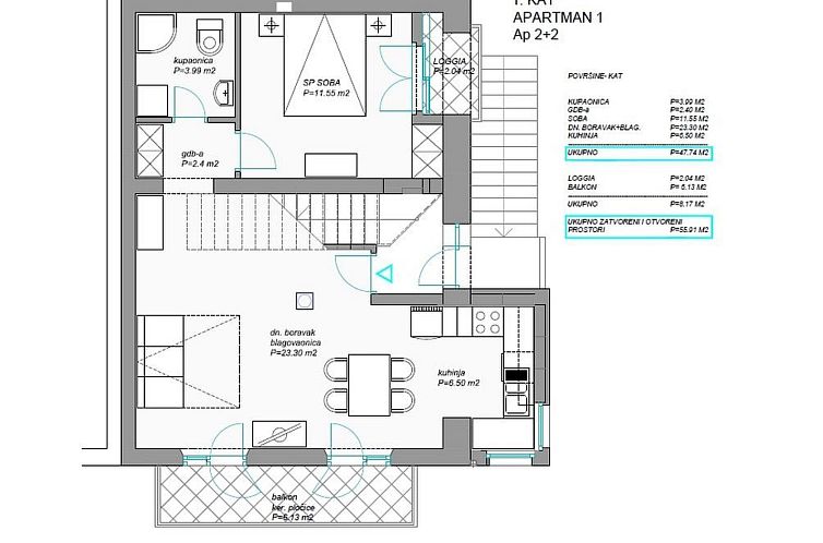 Appartement Wohnung Tucepi Meeresfront A1