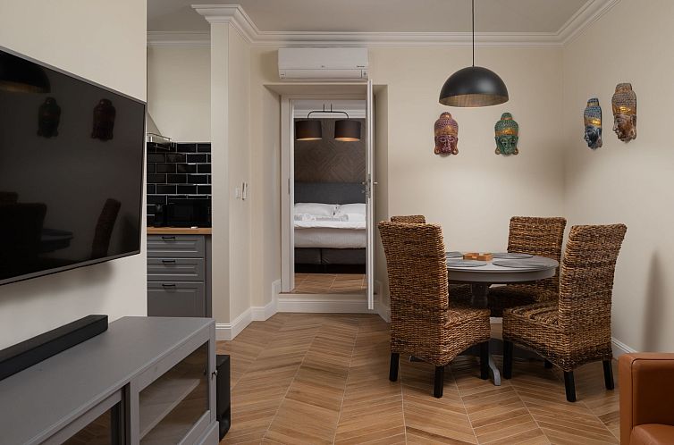 Vakantiehuis Suartini Viganj mit einem Pool