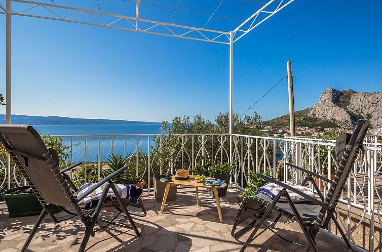Appartement Große Wohnung in Omis mit Terrasse und Meerblic