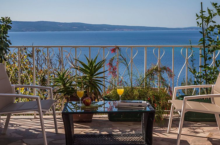 Appartement Große Wohnung in Omis mit Terrasse und Meerblic