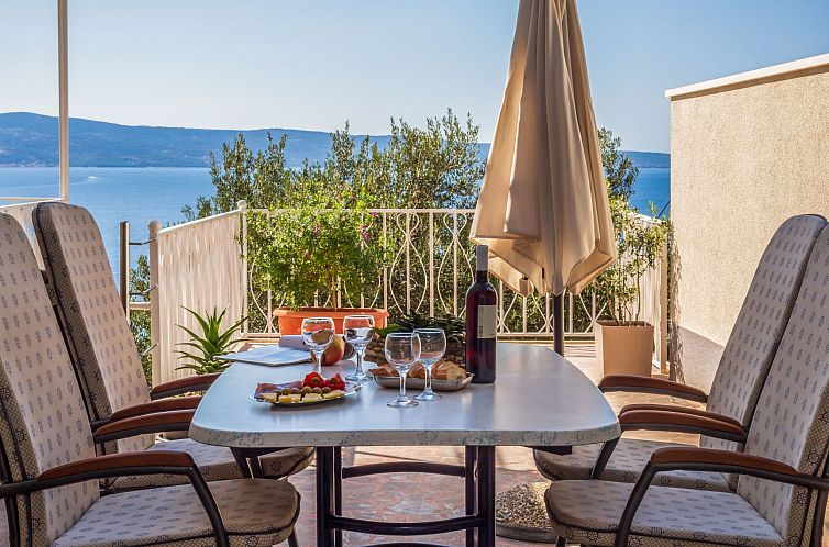 Appartement Große Wohnung in Omis mit Terrasse und Meerblic