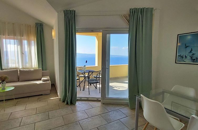 Appartement Wohnung Borak grün mit herrlichem Blick