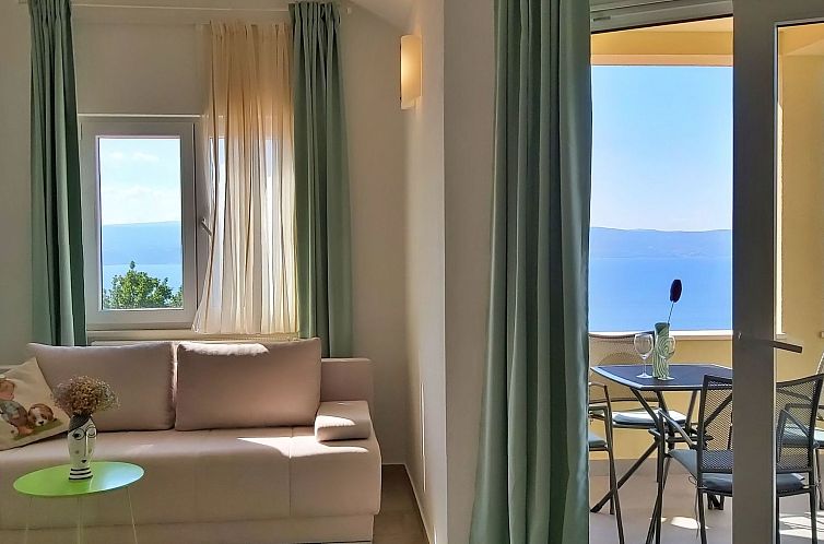 Appartement Wohnung Borak grün mit herrlichem Blick