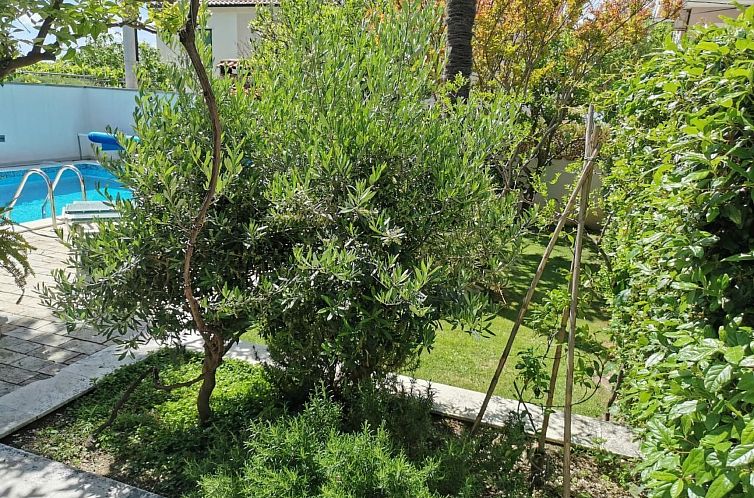 Vakantiehuis mit Privatpool neben dem Strand